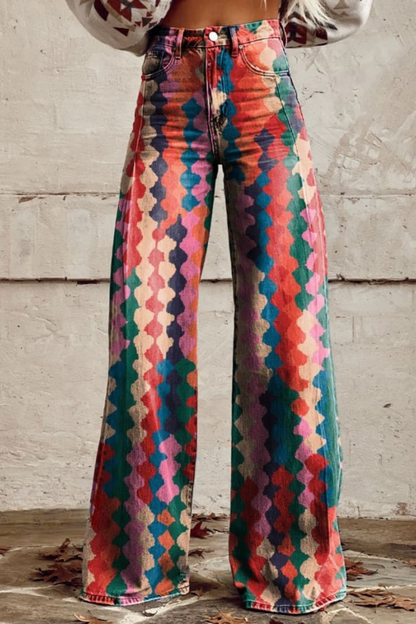 Loungette | Pantaloni Boho Vintage