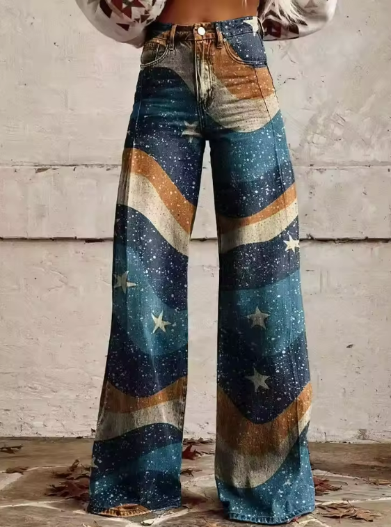 Loungette | Pantaloni Boho Vintage