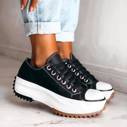 MARLEY™ | Sneakers in pelle con platform