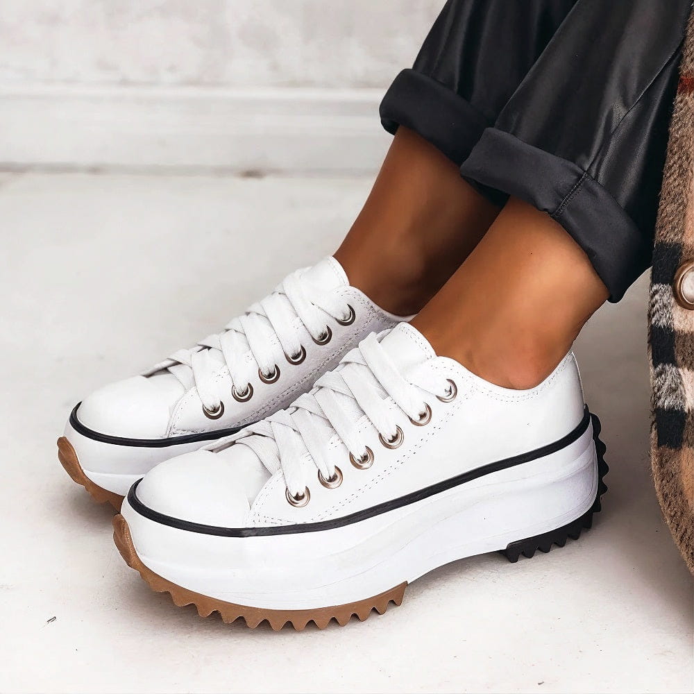 MARLEY™ | Sneakers in pelle con platform