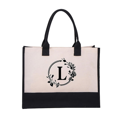 Mariangela® | Borsa tote personalizzata con lettera