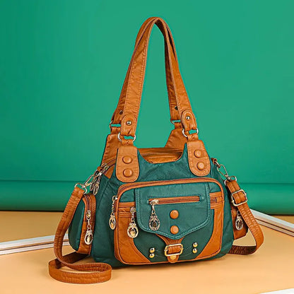 Francesca® | Borsa messenger vintage dalla versatilità classica