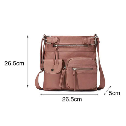 Lavinia® | Borsa a tracolla chic con multiple tasche