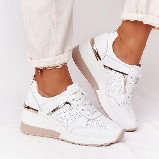 Maja™ | Sneakers comode con tacco alto